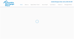 Desktop Screenshot of columbiamortgageplace.com